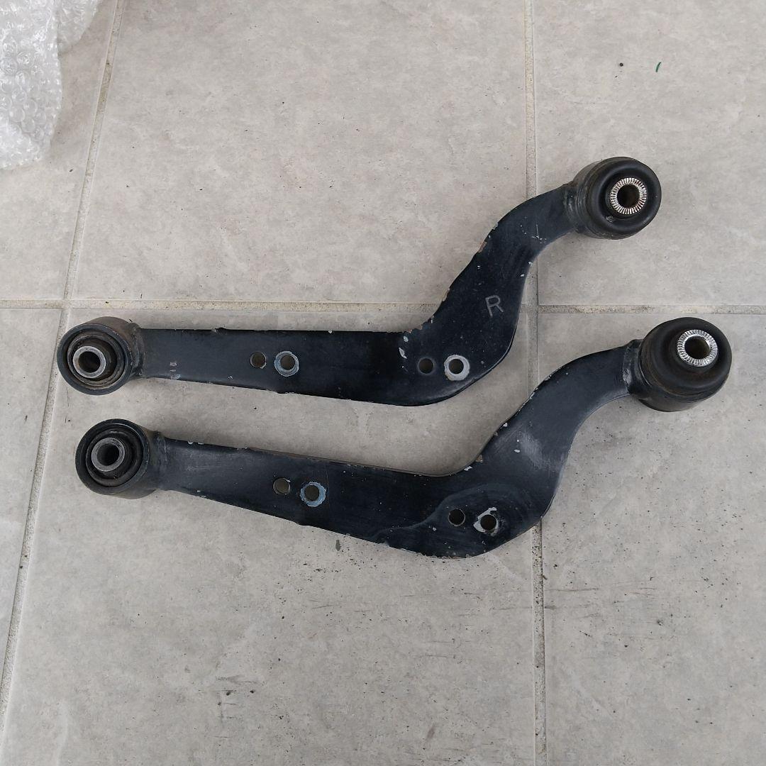 ハリアー 60系リアキャンバー補正 タイヤ内べり防止 純正加工