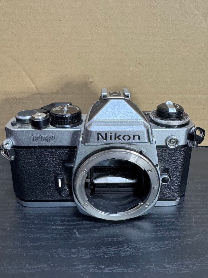 ニコン Nikon FE2 シルバー 一眼レフカメラ ジャンク品