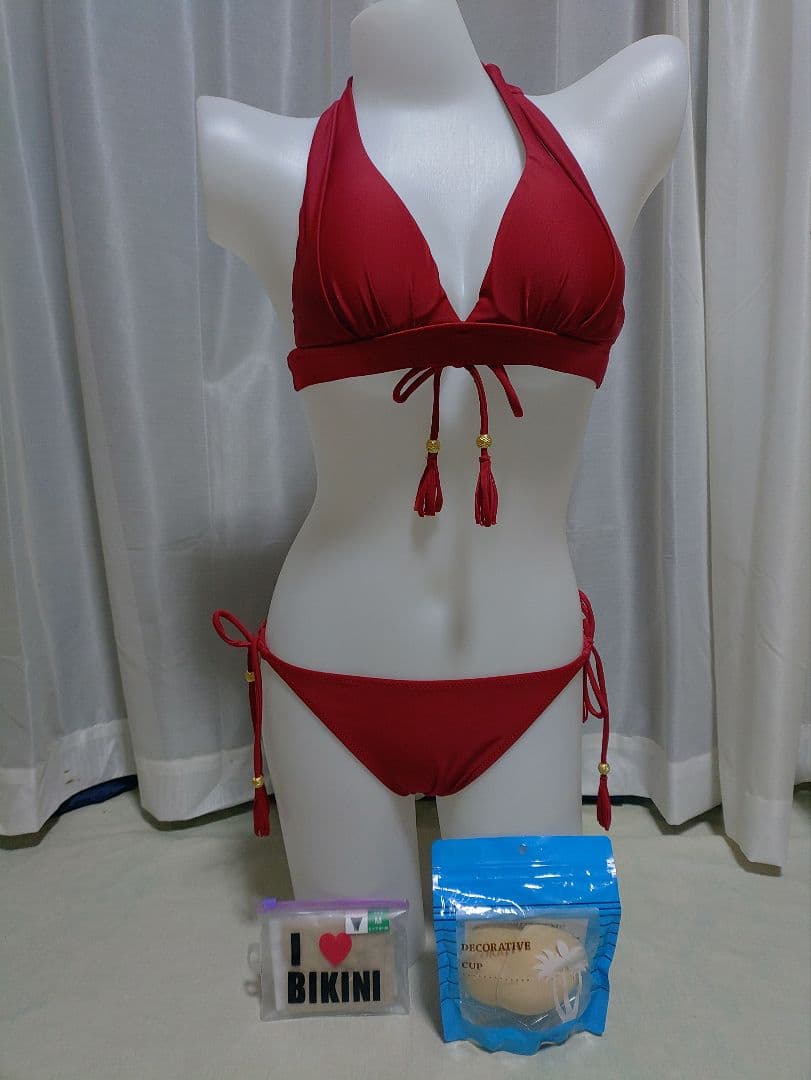 サンアイ Ai ノンワイヤービキニ 7M 試着のみ ショーツ、カップセット