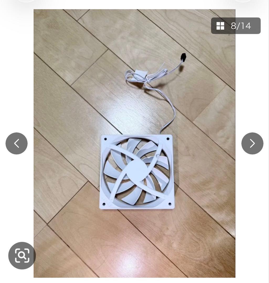 PCファンF420 RGB Core White とF120Q