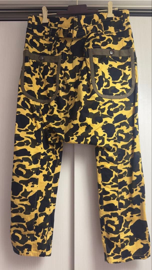 ジュンヤワタナベマン 迷彩柄 サルエルパンツJUNYA WATANABE MAN