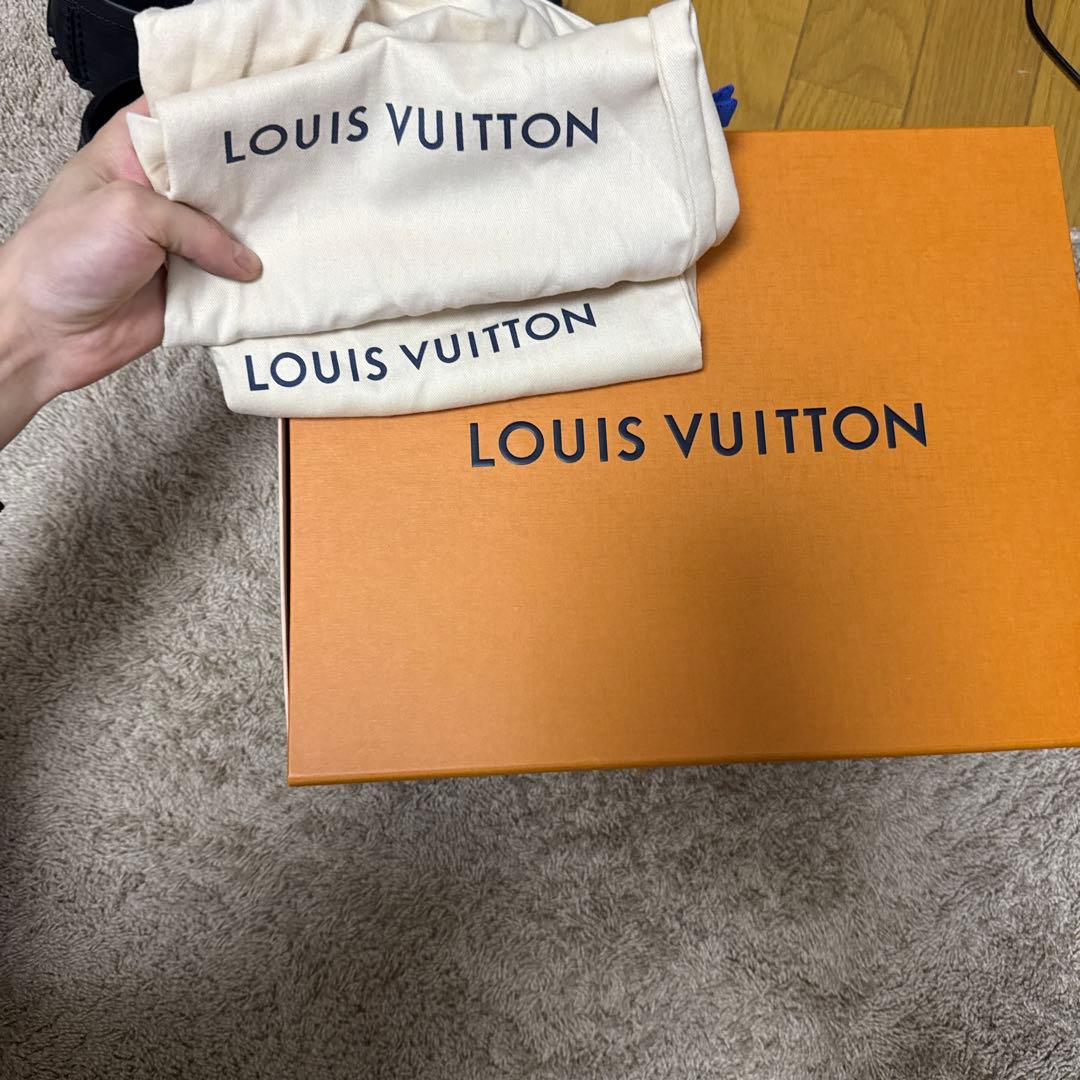 ルイヴィトン ダミエ アンフィニ ドライビングシューズ 27cm