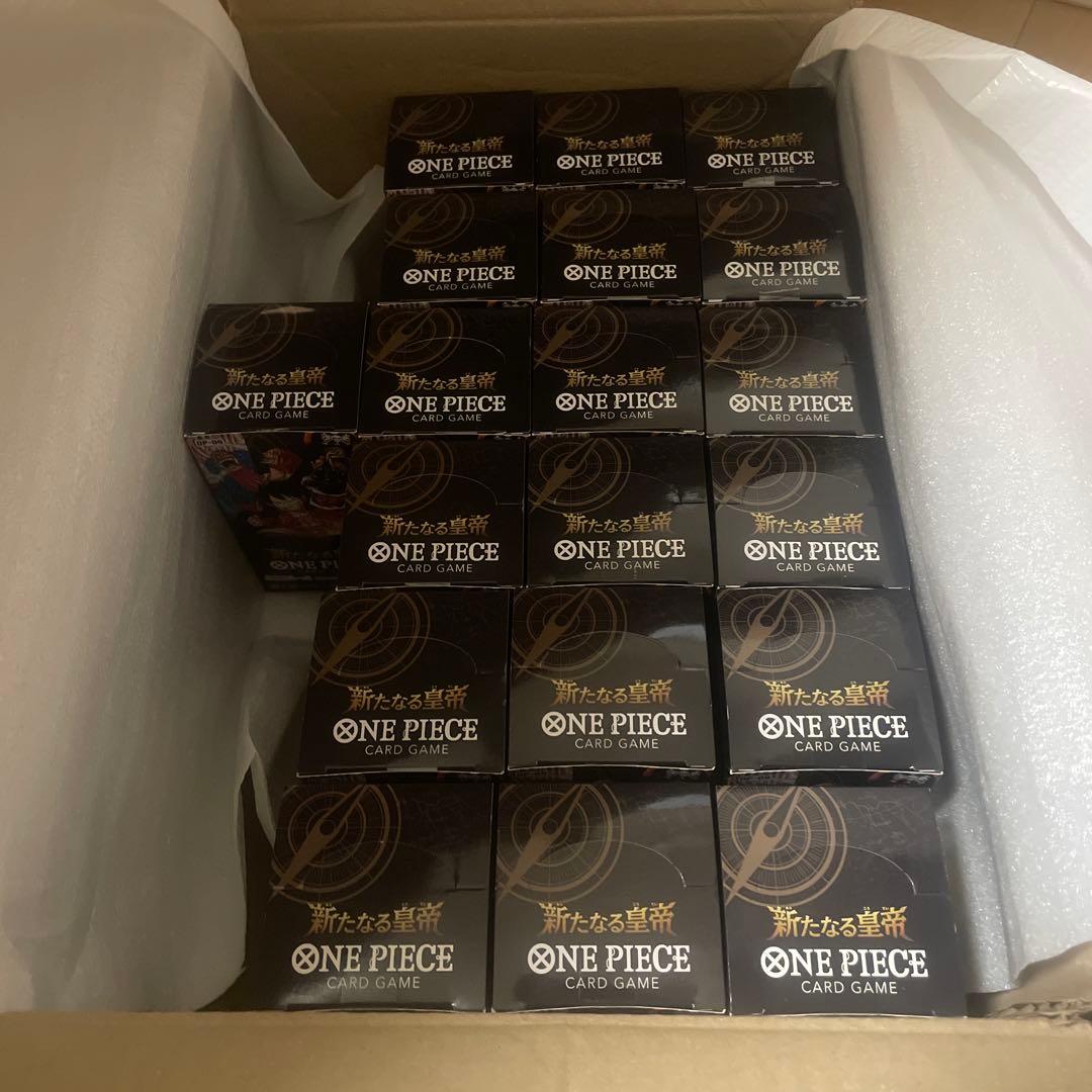 ONE PIECE カードゲーム 新たなる皇帝　19ボックス　未開封