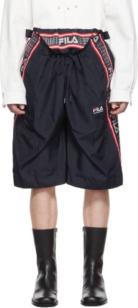 【正規品】Y/PROJECT FILA POP UP TRACK SHORTS
