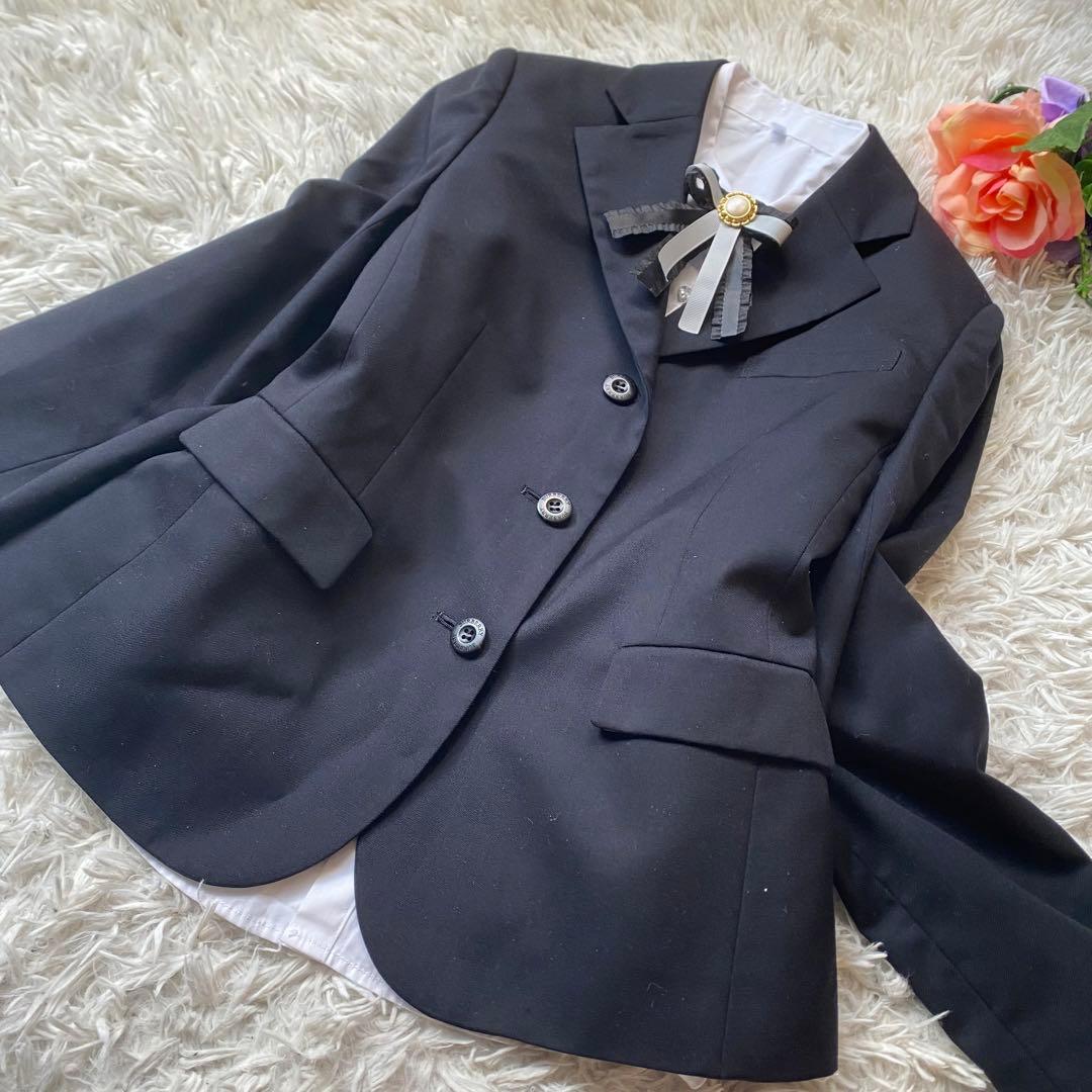 美品Burberryバーバリー卒服4点ブレザー・スカート・ブラウス・リボン150