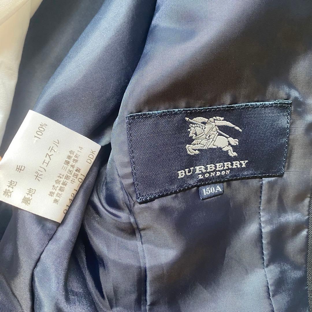 美品Burberryバーバリー卒服4点ブレザー・スカート・ブラウス・リボン150