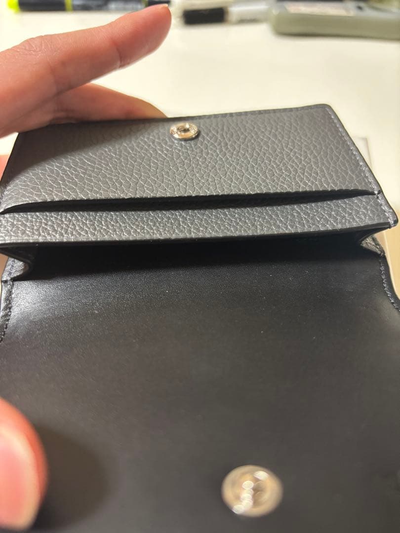 ロエベ　名刺入れ　カードケース　緑　グリーン カードケース