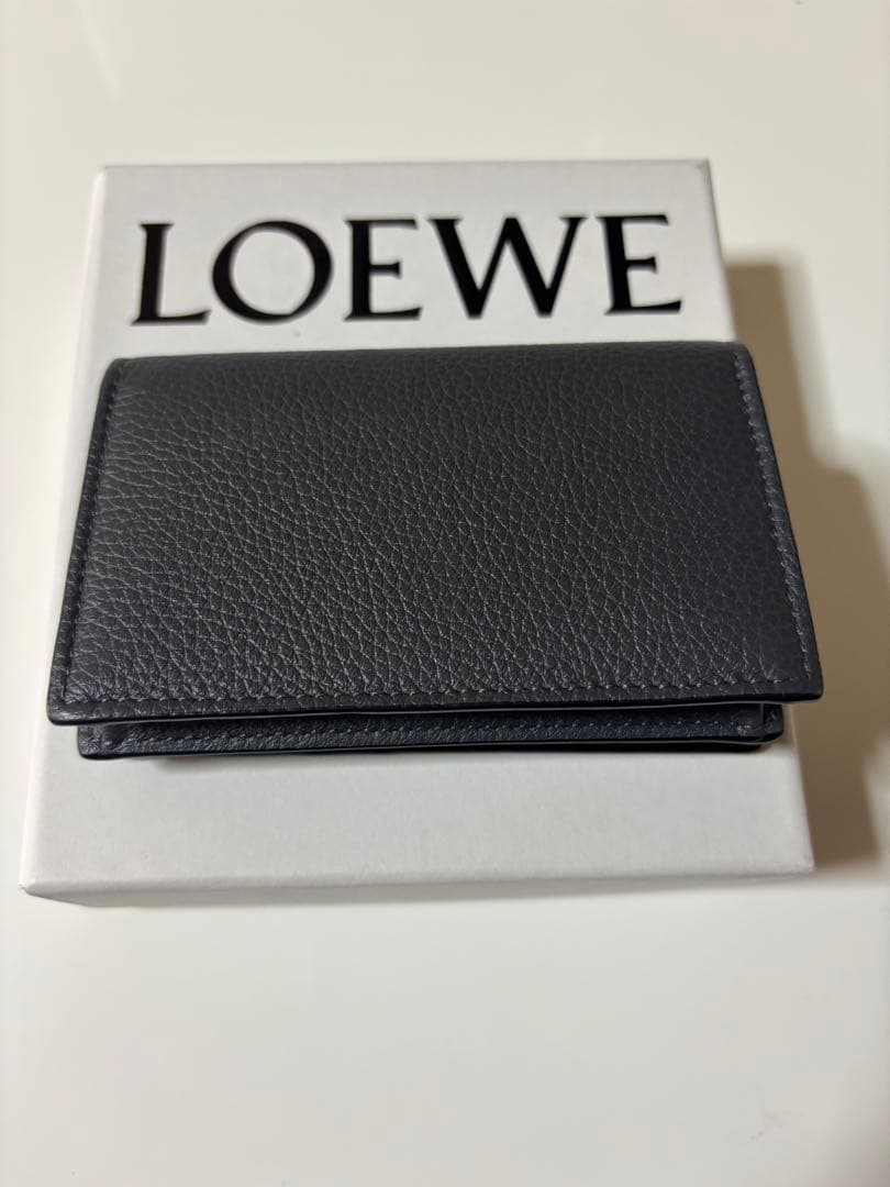 ロエベ　名刺入れ　カードケース　緑　グリーン カードケース