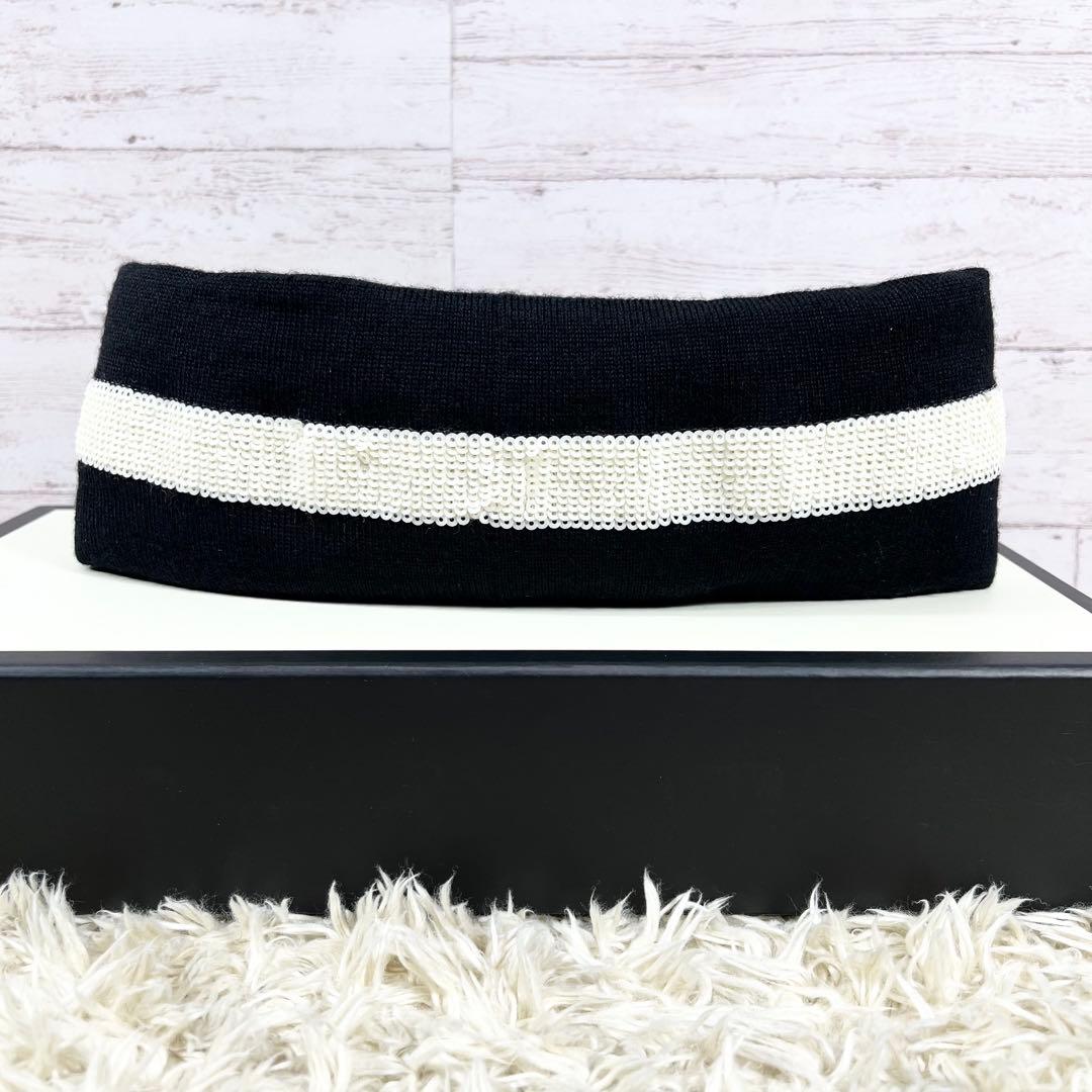 ✨未使用級 GUCCI ヘアバンド GG柄 スパンコール 現行 ゴールド