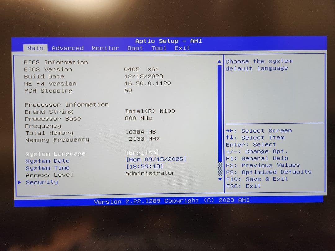 JONSBO N3ケース N100マザー 400W電源 SSD メモリ付き