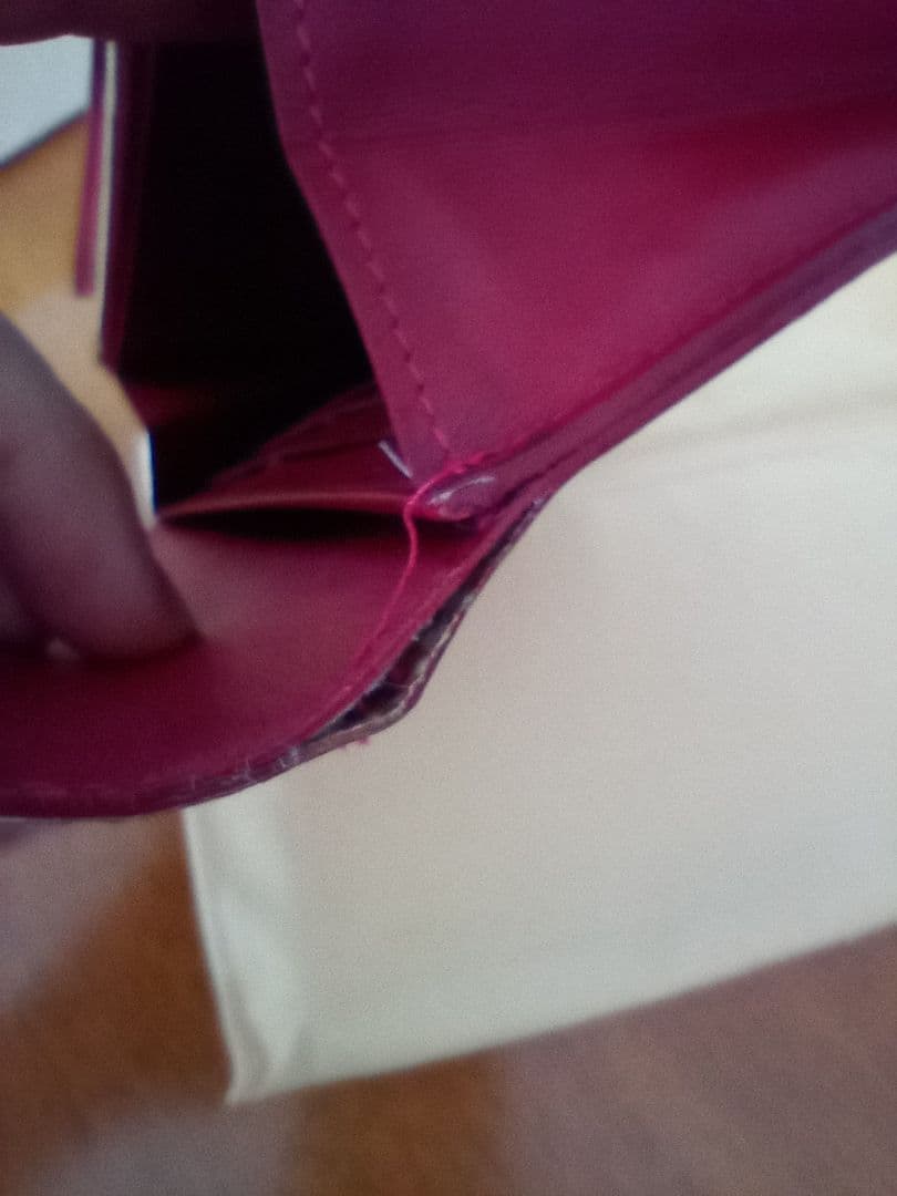 箱付 ルイヴィトン LOUIS VUITTON 長財布 モノグラム ヴェルニ 赤