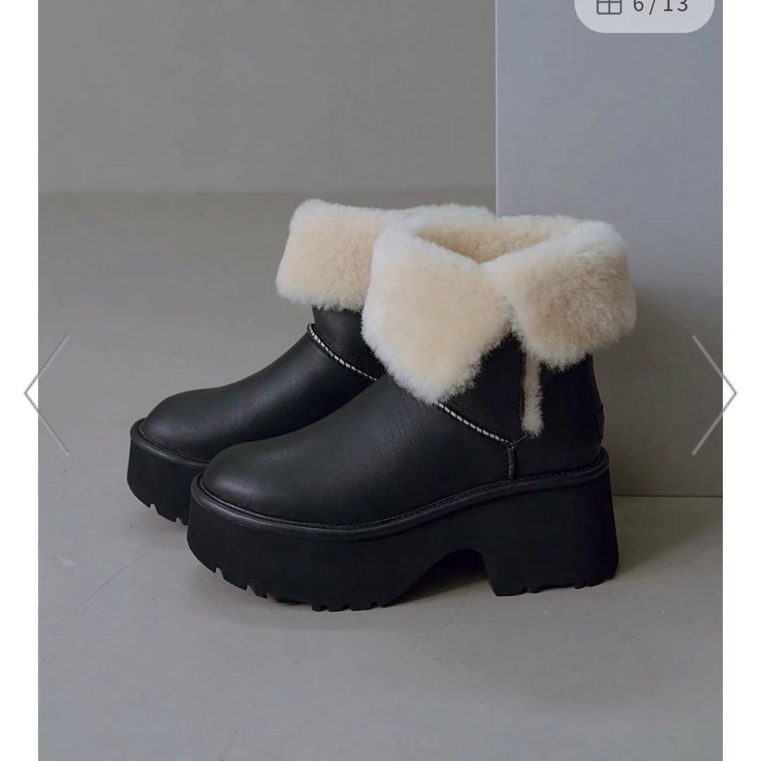 UGG× FRAY I.D W ESMEE LEATHER BOOT 24