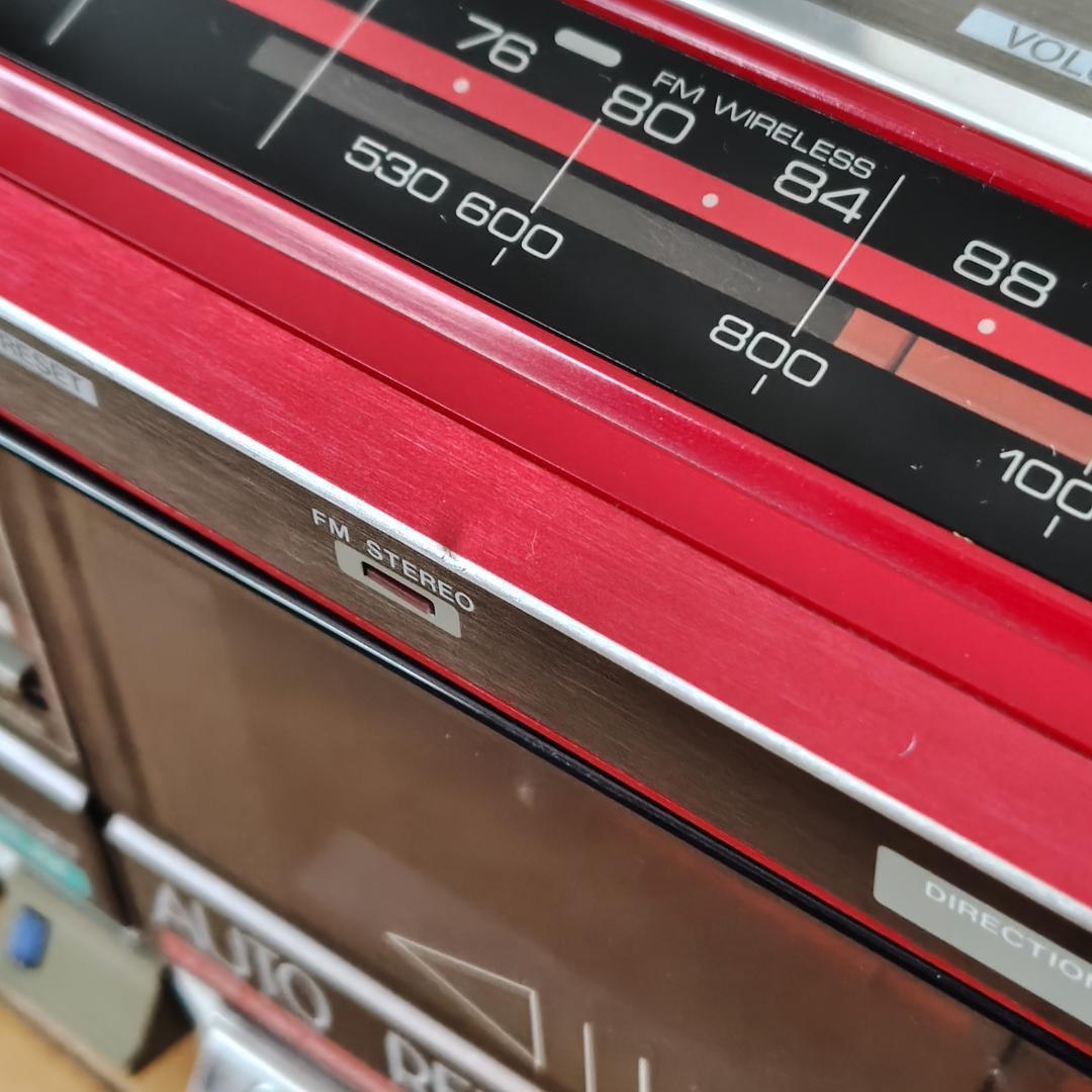 【ジャンク】 AIWA ラジカセ CS-W88 アイワ 外装良好