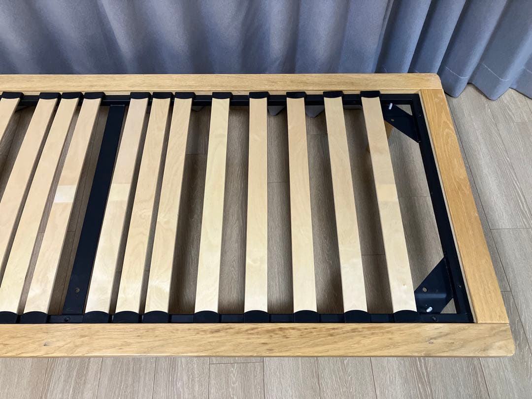 【無印良品】シングルベッドフレーム（オーク材）