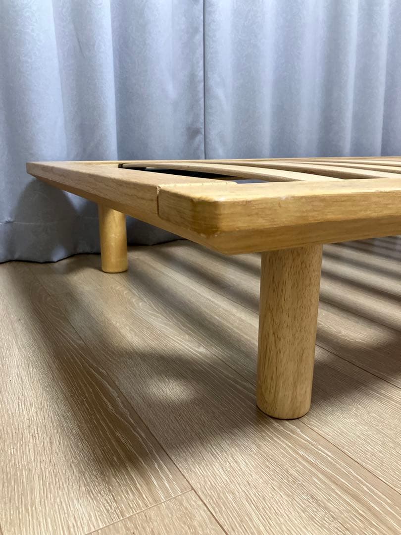 【無印良品】シングルベッドフレーム（オーク材）