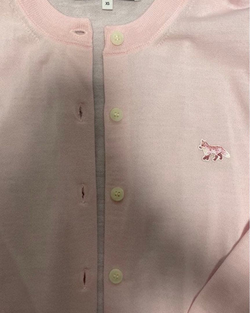 レア　BABY FOX PATCH REGULARCARDIGAN メゾンキツネ
