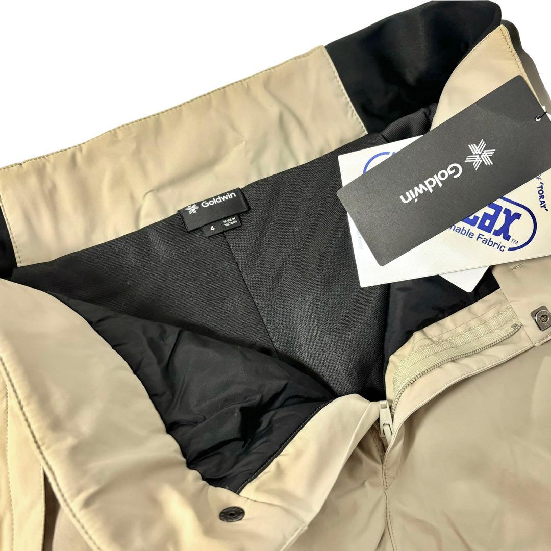 新品 ゴールドウィン G-ソリッド カラー ワイドパンツ サンドベージュ XL