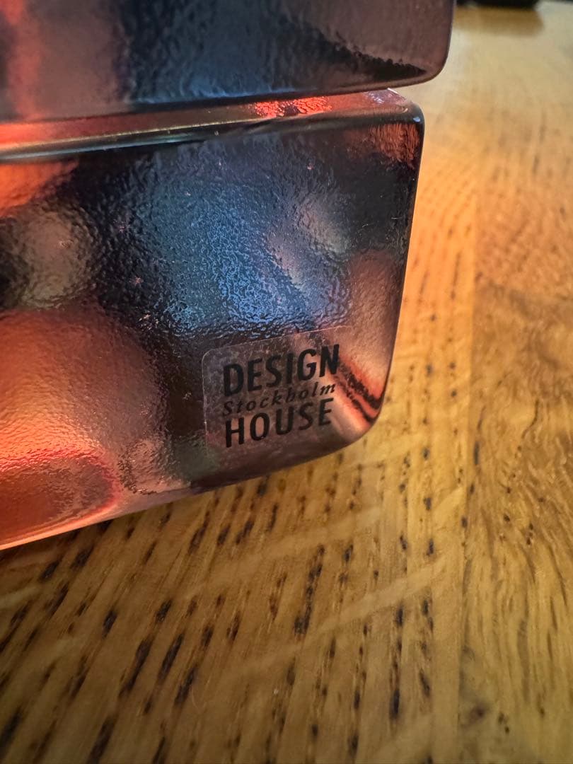 購入可能【美品】デザインハウス　ストックホルム　ブロックランプ大