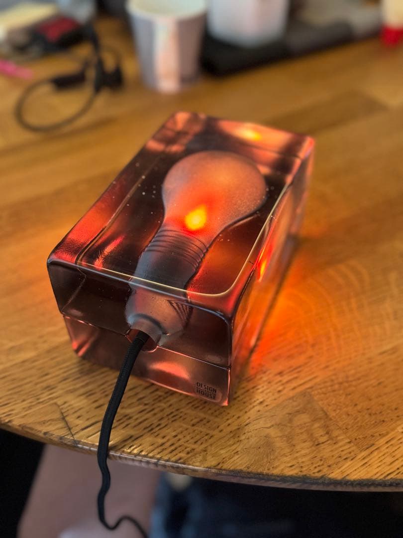 購入可能【美品】デザインハウス　ストックホルム　ブロックランプ大