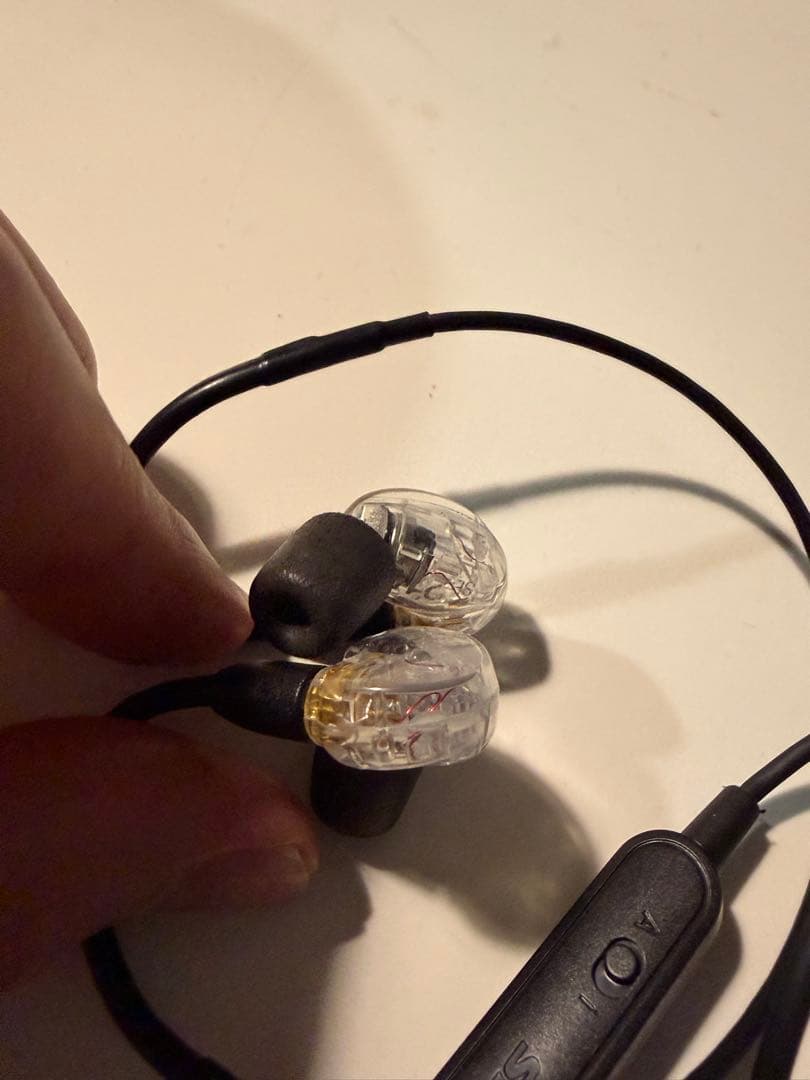 SHURE AONIC215 有線イヤホン マイク付き 美品