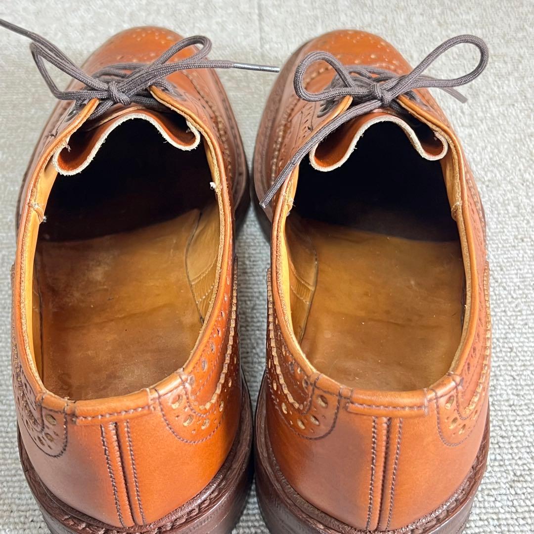 トリッカーズ Tricker's バートン ウィングチップ UK8.5