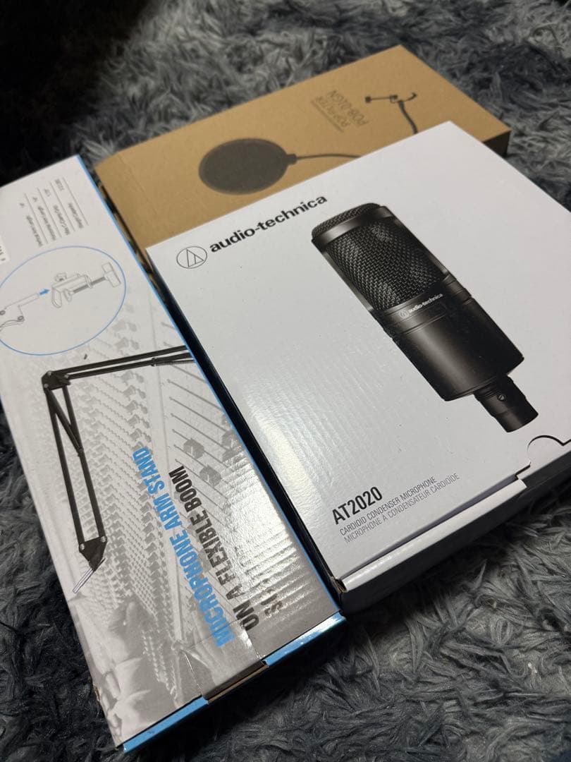 audio-technica AT2020 コンデンサーマイク　その他