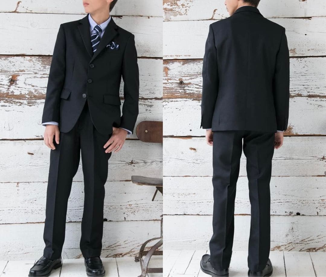 卒業式　スーツ一式セット　170E体