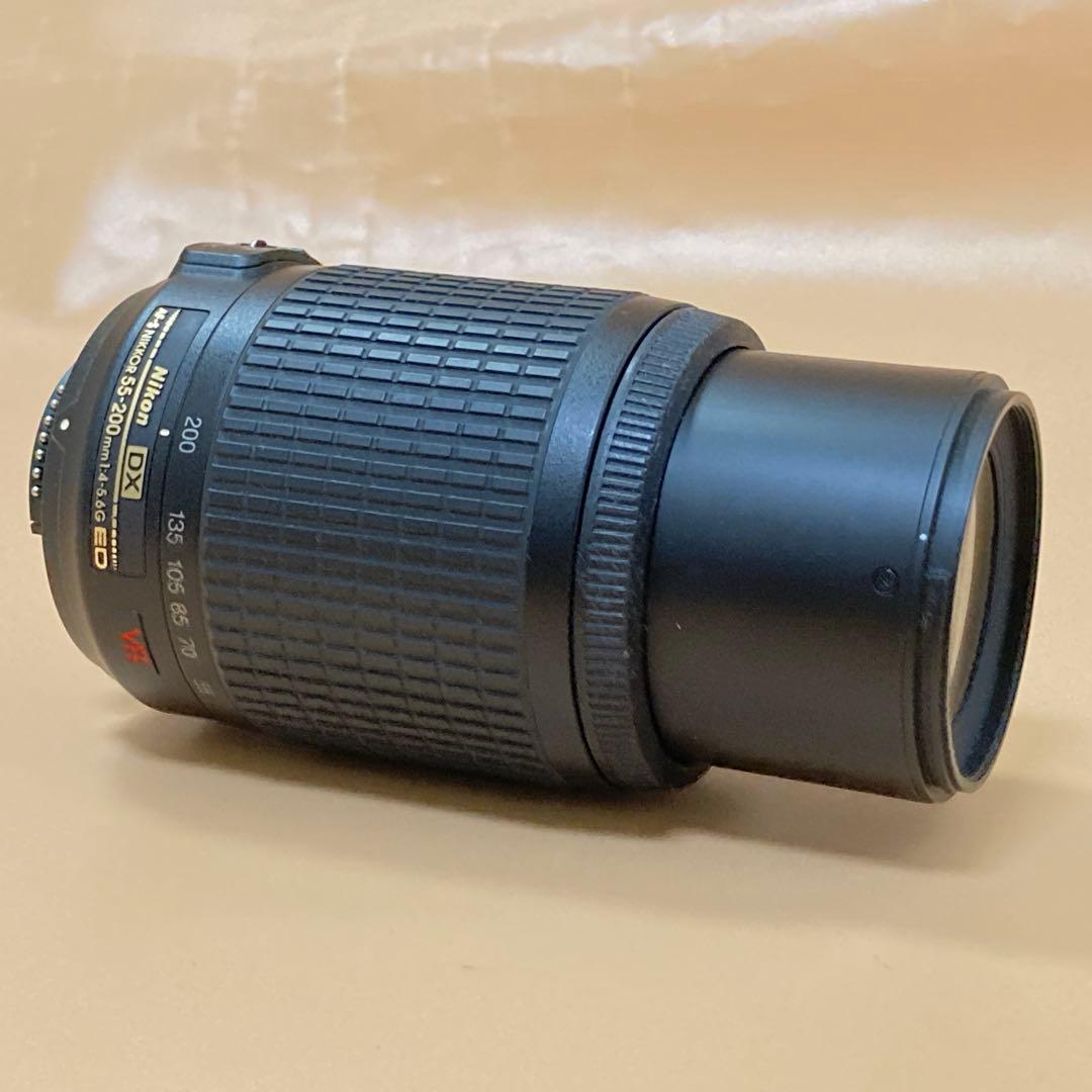 ニコン Nikon AF-S 55-200mm VR 望遠レンズ