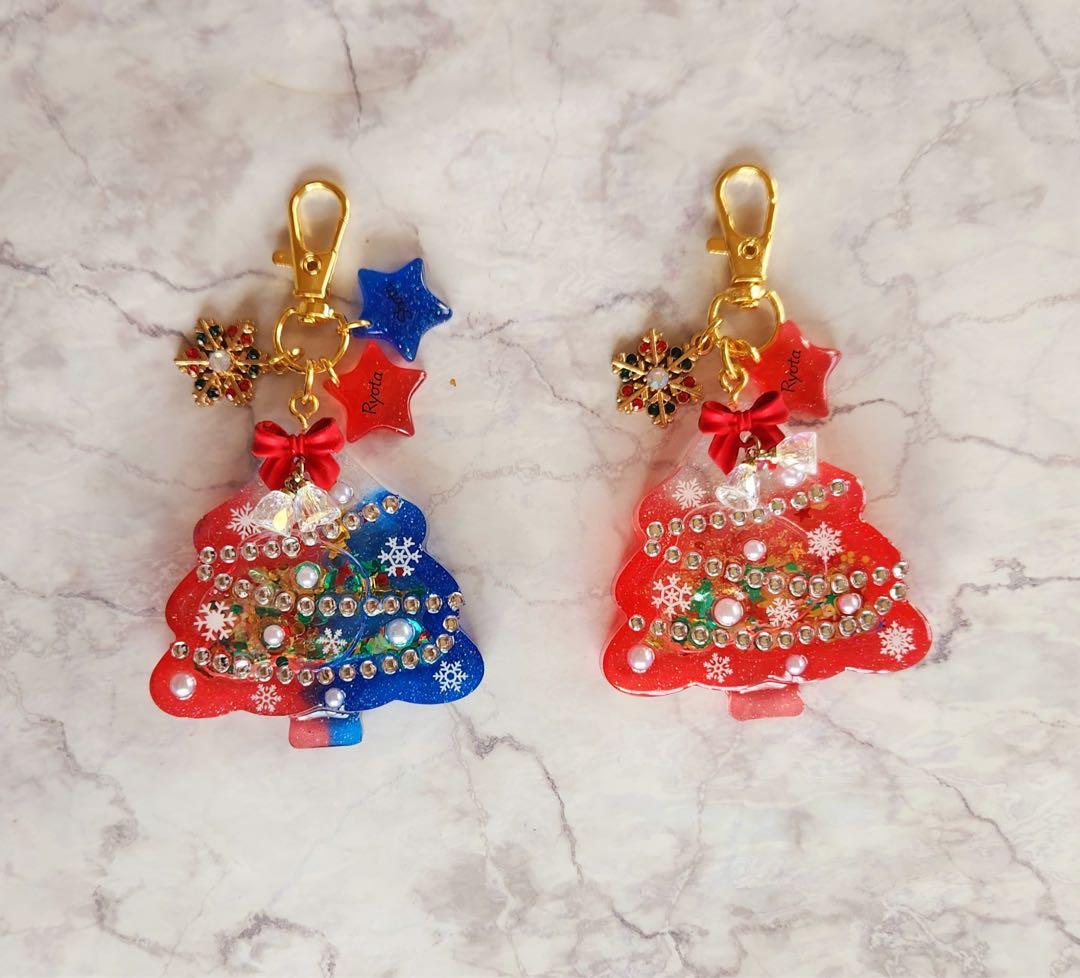 gorogoro　クリスマスリースキーホルダー