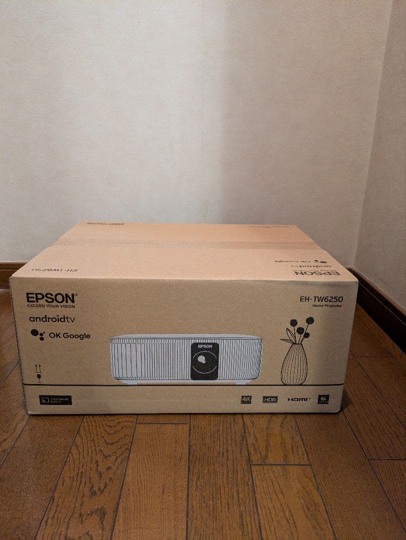 EPSON EH-TW6250 プロジェクター 本体