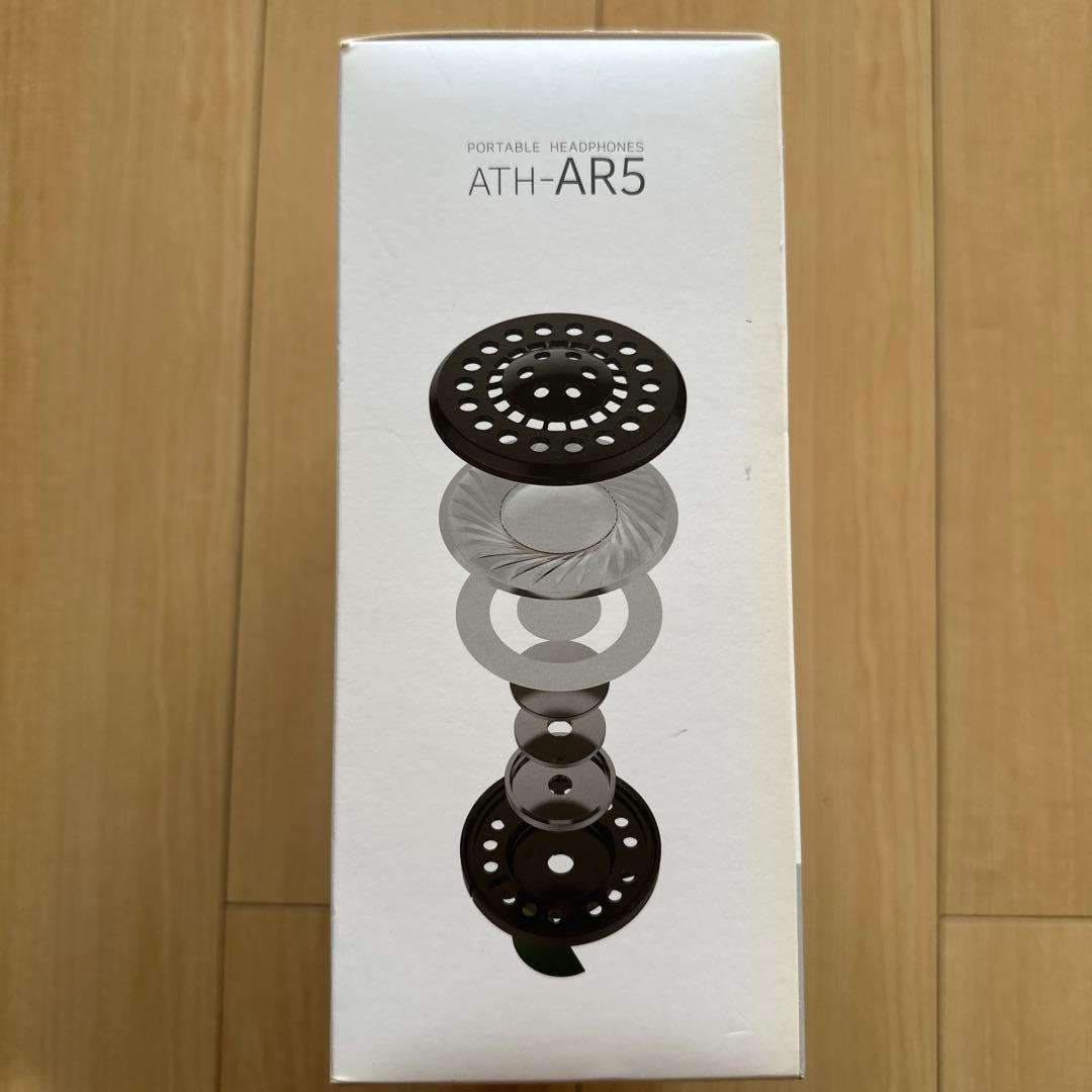 オーディオテクニカ　ATH-AR5 RD ポータブルヘッドホン