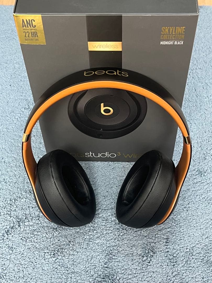 【超美品】Beats Studio 3 Wireless ミッドナイトブラック