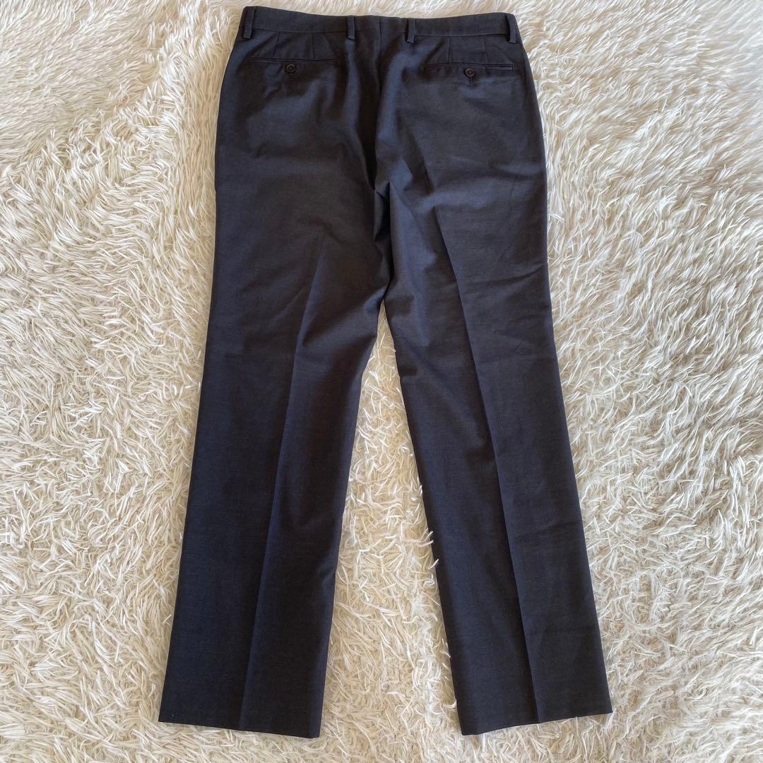 極美品✨グリーンレーベル×レダ　トロ無地 スーツセットアップ 2B RV　48