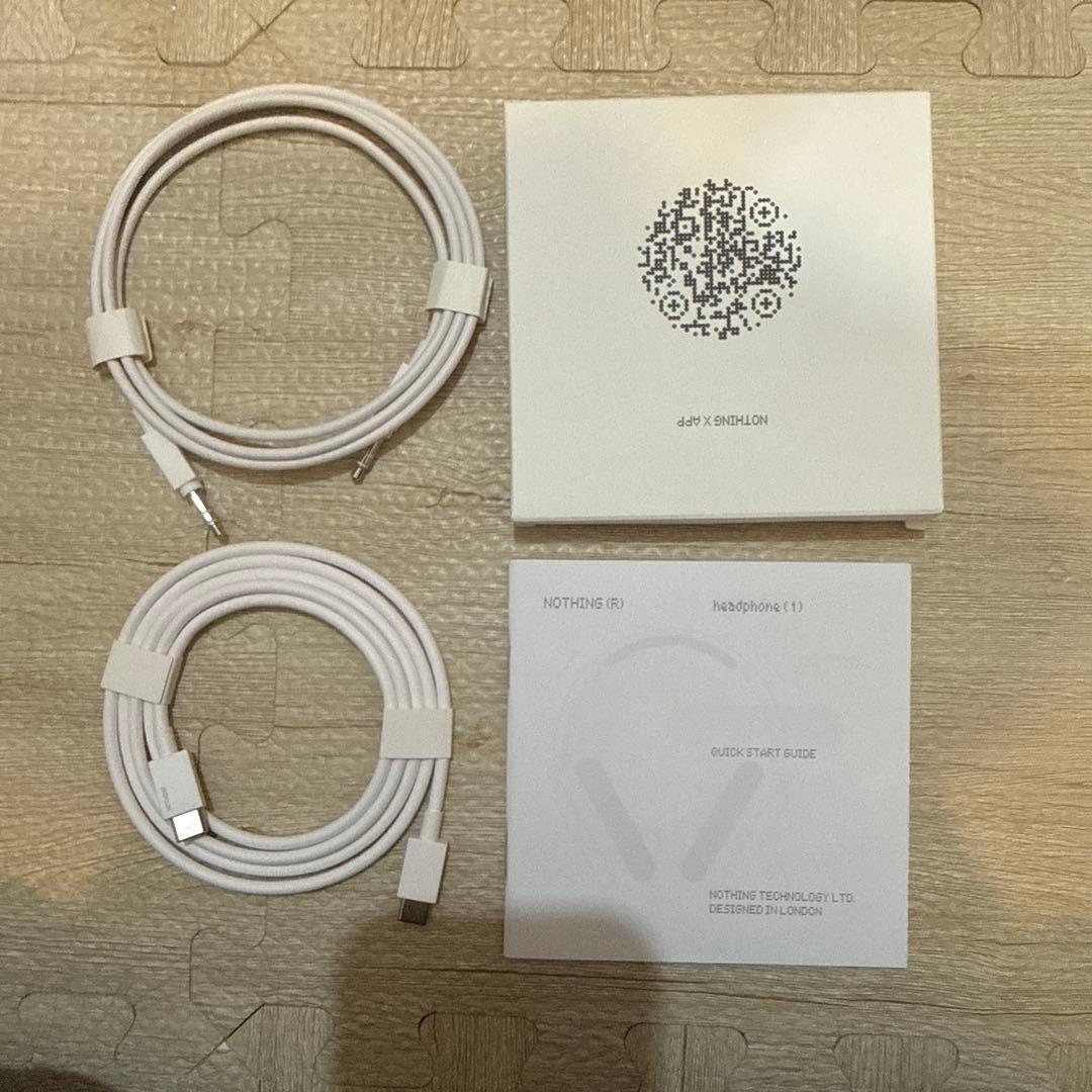nothing headphone 付属品完備
