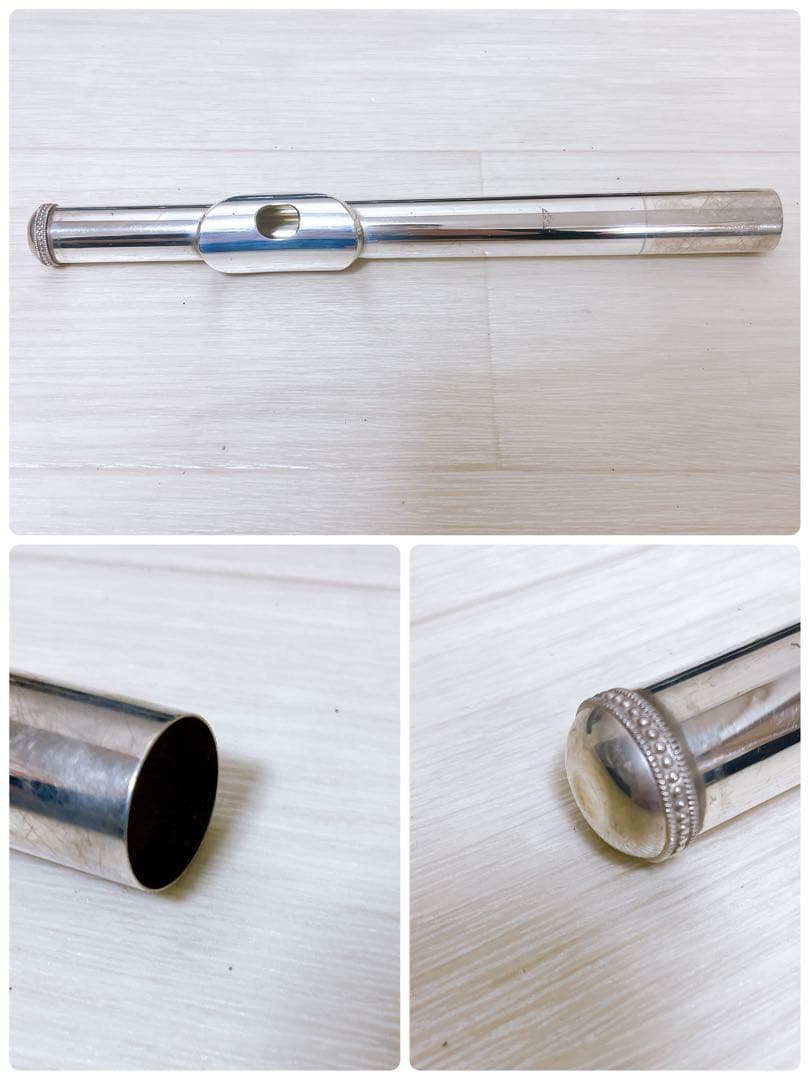 銀製モデル　三響　吹奏楽　管楽器　フルート　925刻印あり