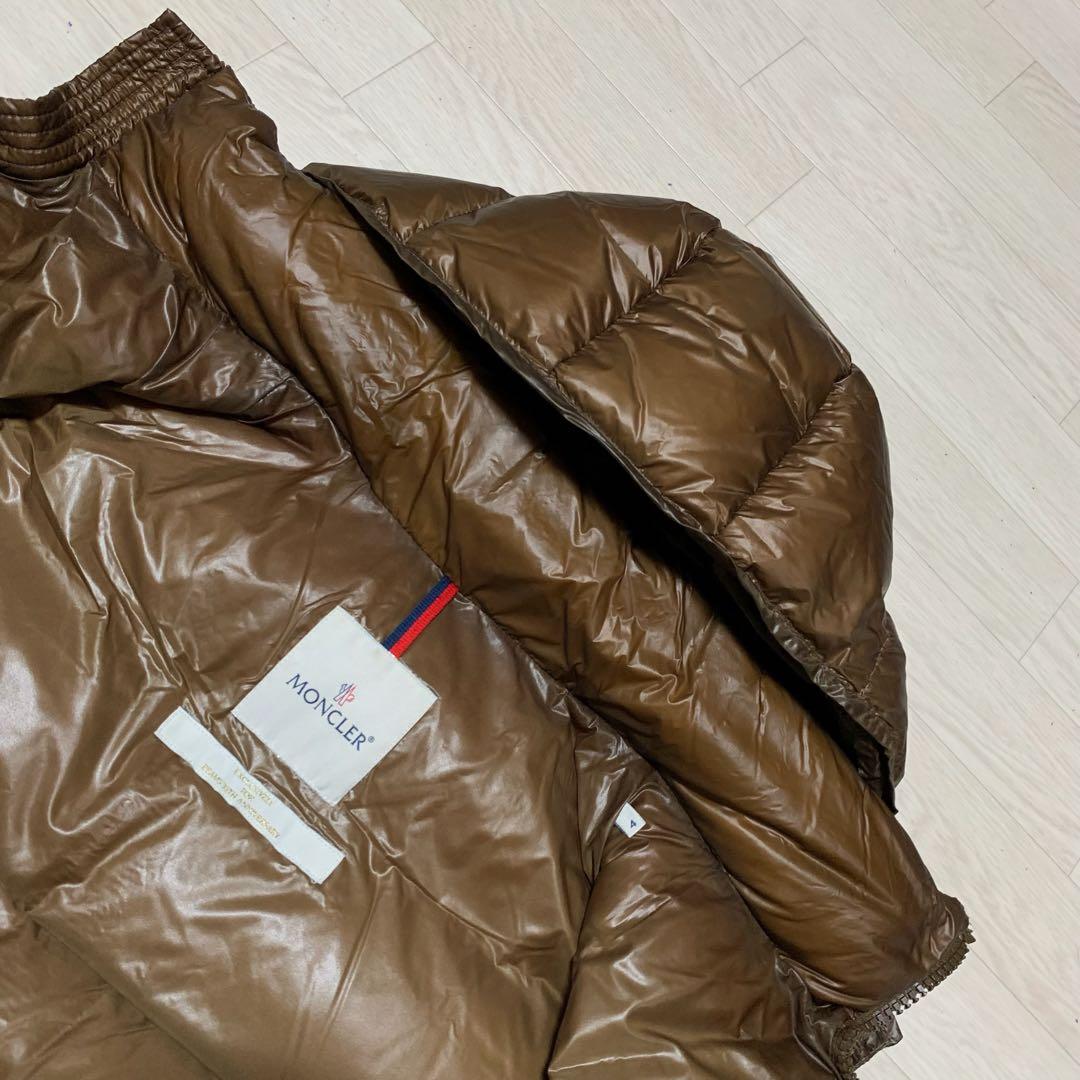 希少★ モンクレール　MAYA マヤ　ブラウン　サイズ4　国内正規品 5D213
