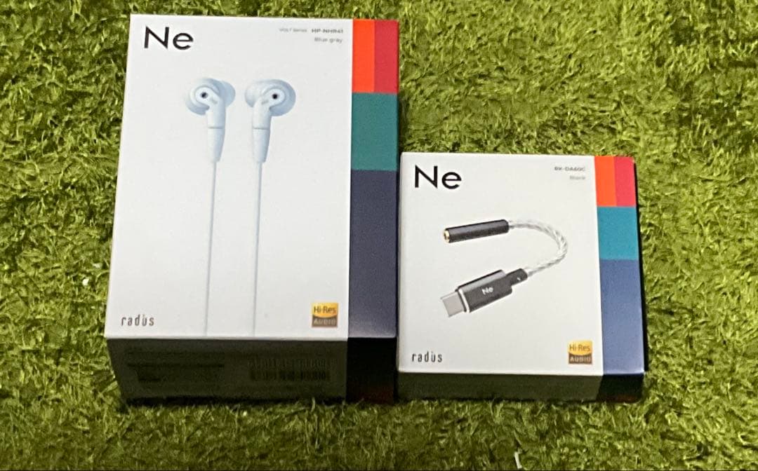 radius HP-NHR41 グレーブラック + RK-DA60C /DAC