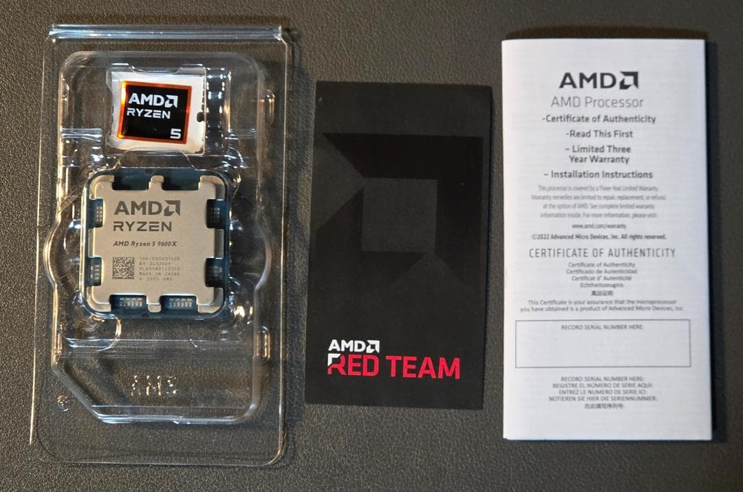 CPU ryzen 5 9600x CPU