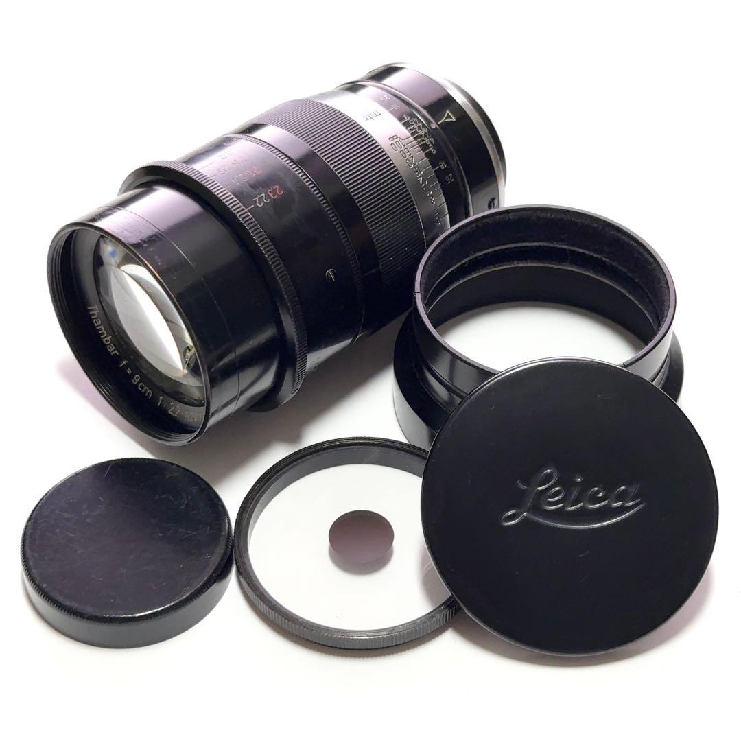 【希少フルセット】ライカ｜タンバール 90mm/F2.2《オリジナルLマウント》