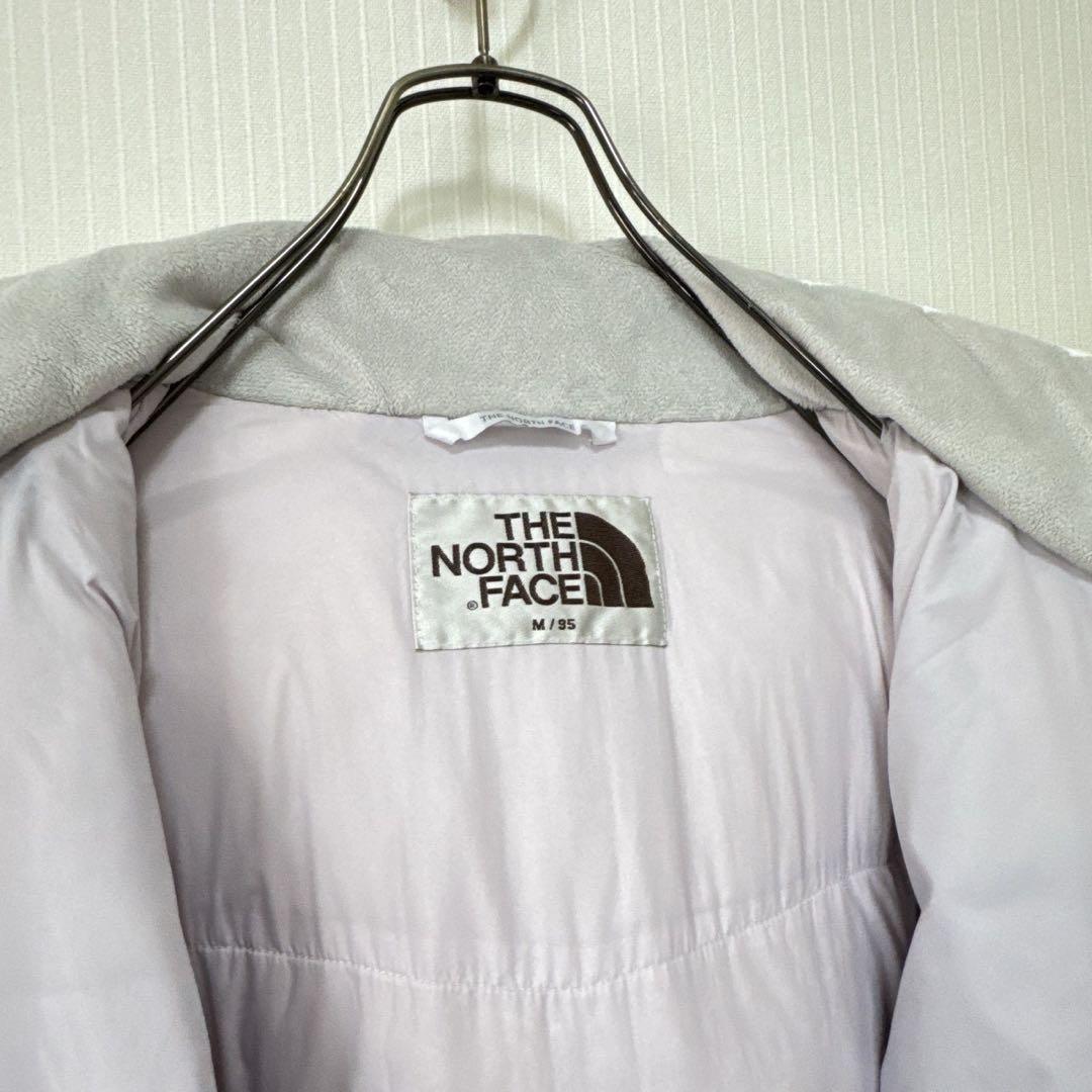 【海外限定】ノースフェイス　ロングダウン　メンズM　　白