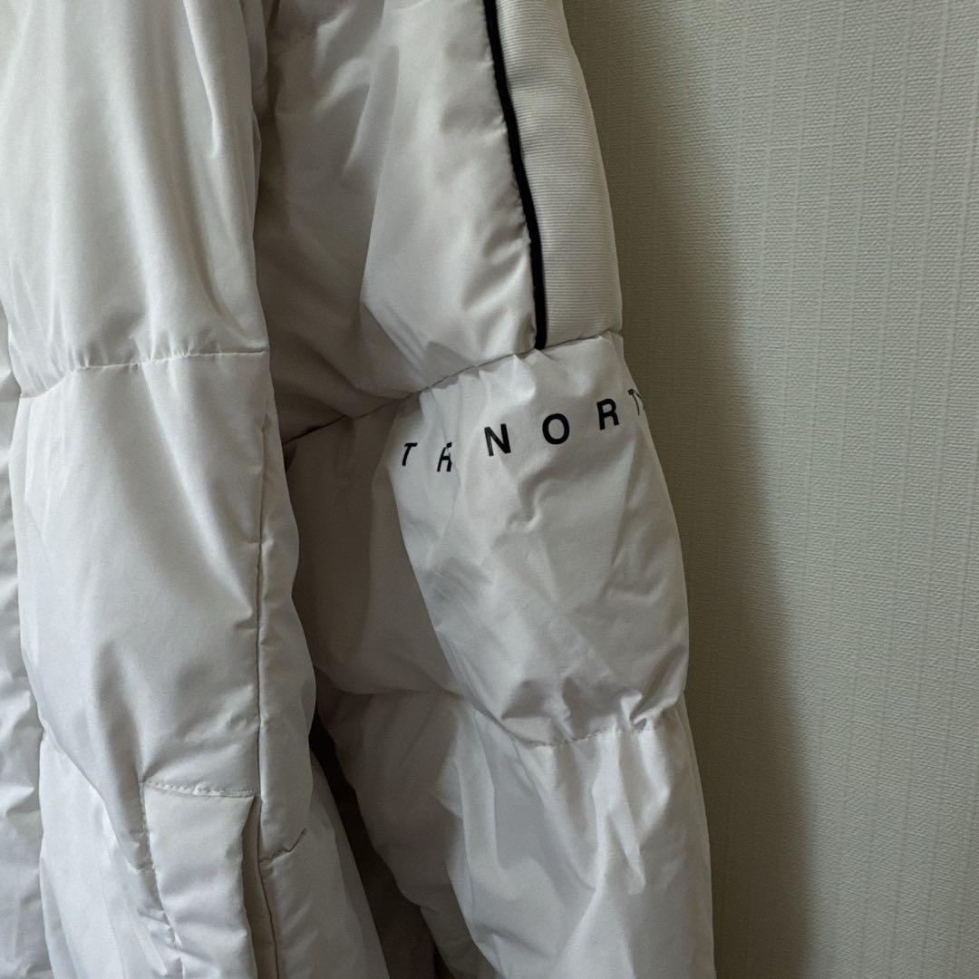 【海外限定】ノースフェイス　ロングダウン　メンズM　　白