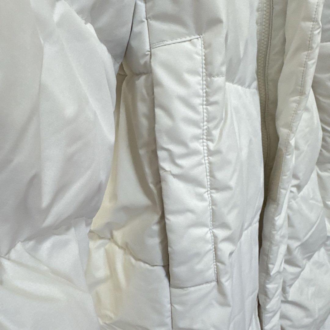 【海外限定】ノースフェイス　ロングダウン　メンズM　　白