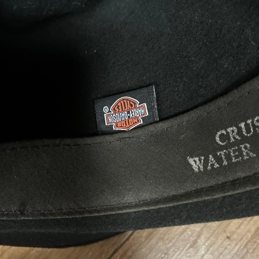 Harley-Davidson 防水カウボーイハット 黒