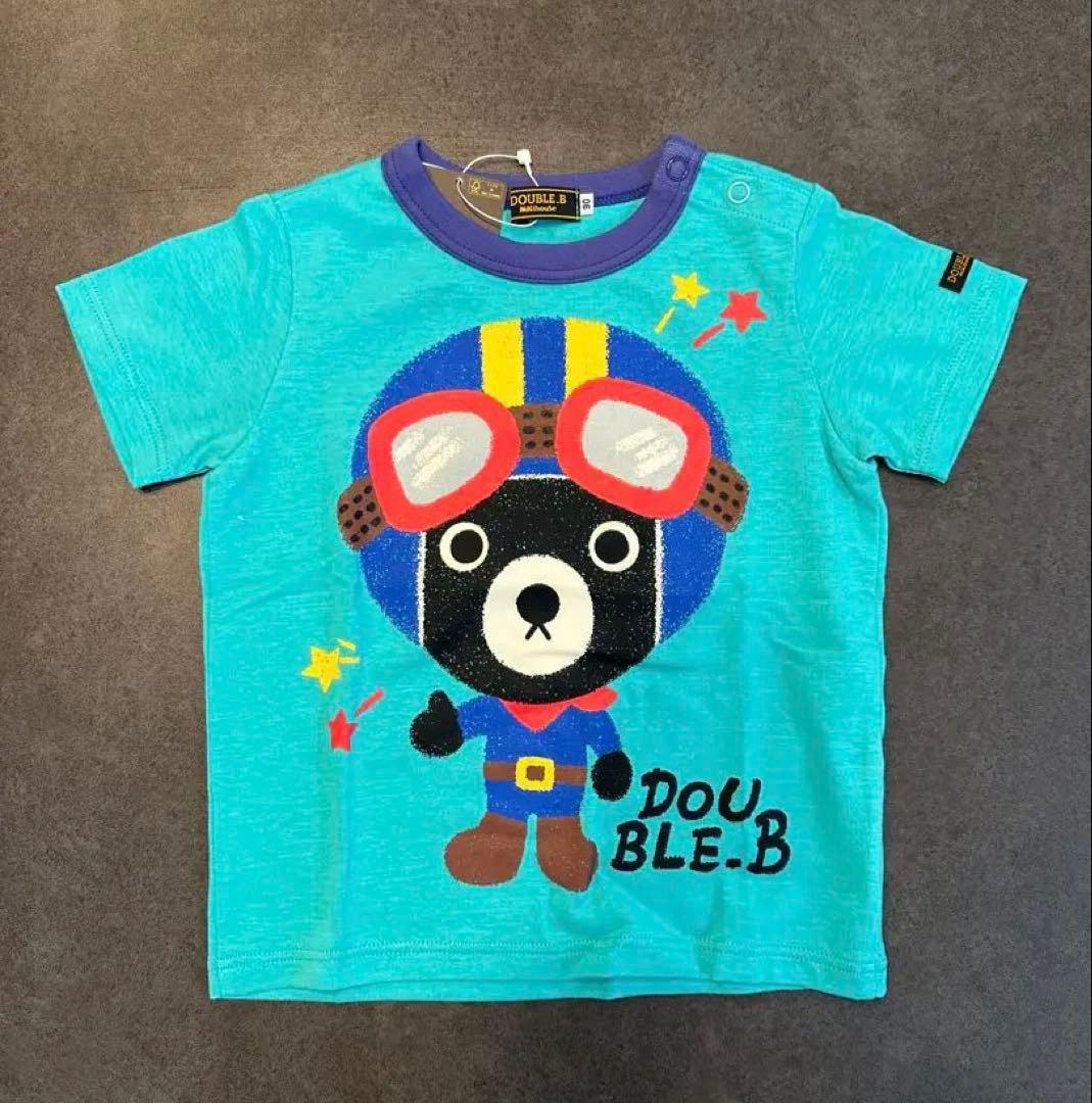 〈DOUBLE.B 新品未使用　半袖Tシャツ〉