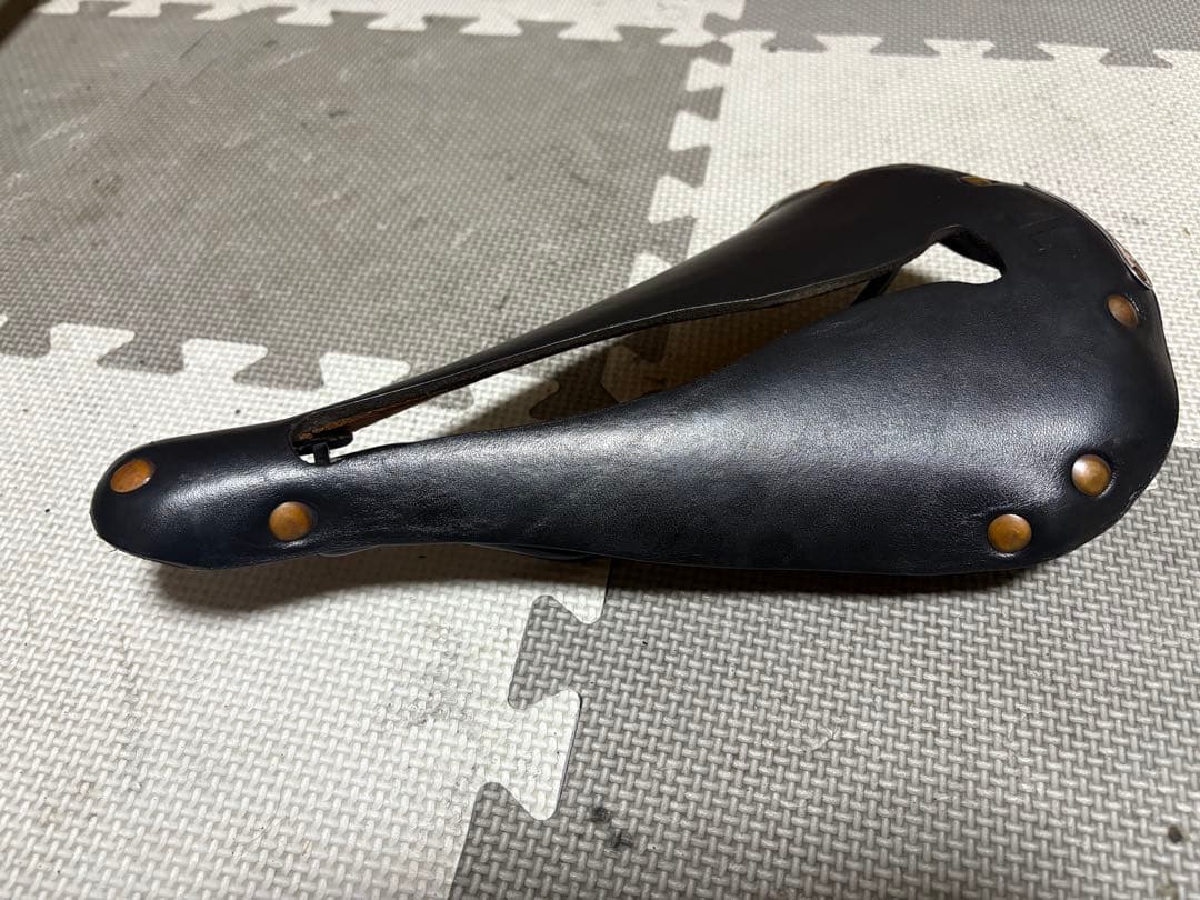最終値下げ】SELLE ANATOMICA レザーサドル　ブラック