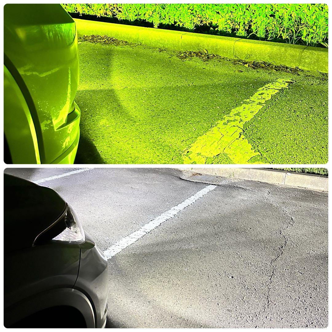 烈光33800lm L1B用　ライム ホワイト フォグランプ2色切替