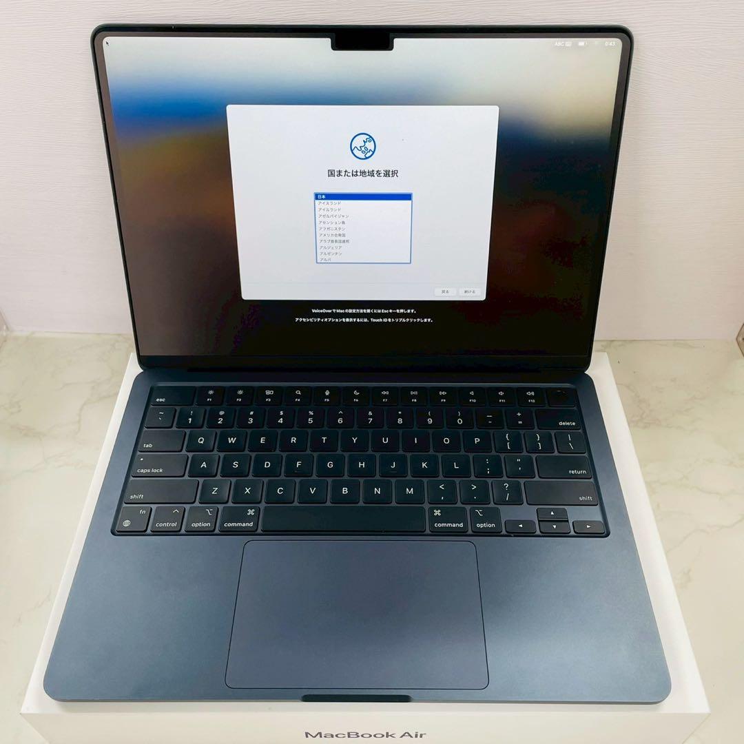 MacBook Air 2022 13インチ M2 16GB 512GB