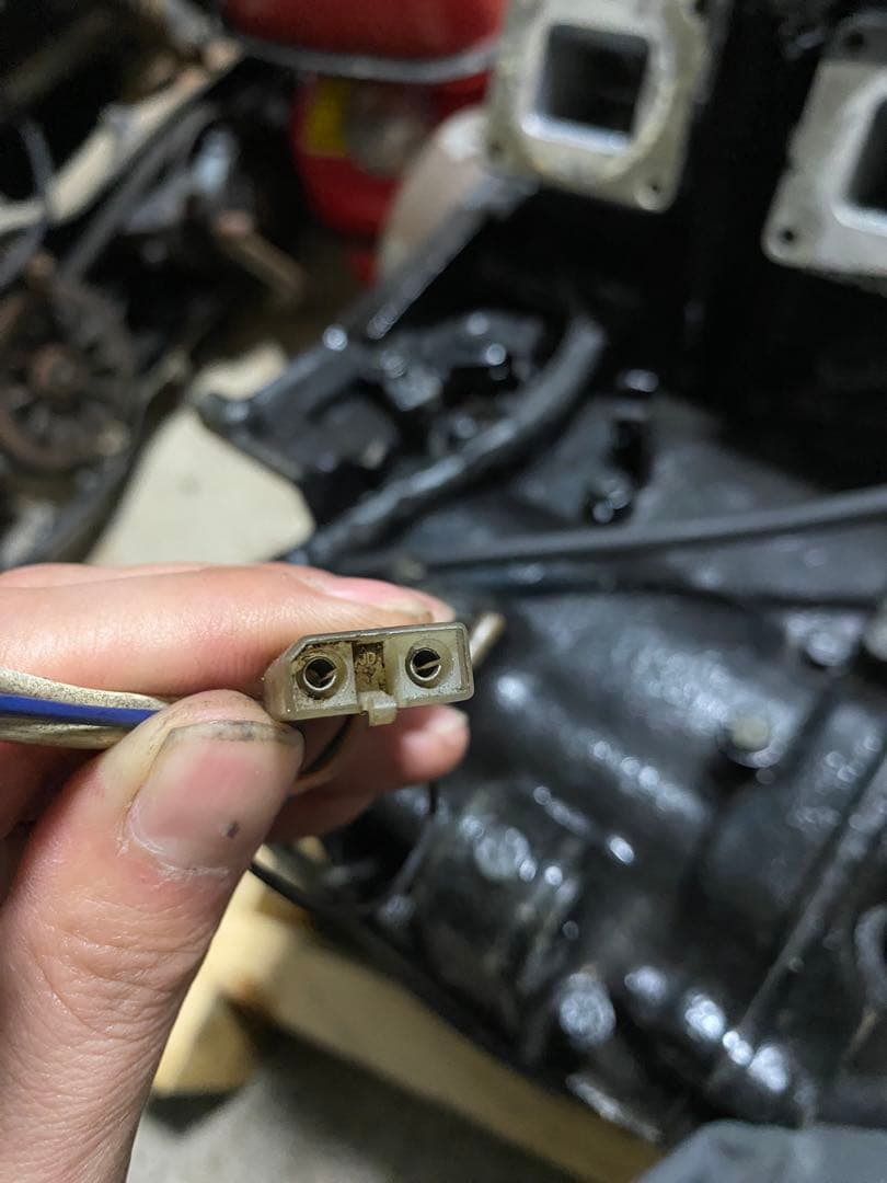 買いますくんRZ250R 29L エンジン本体 クランキングOK ベース