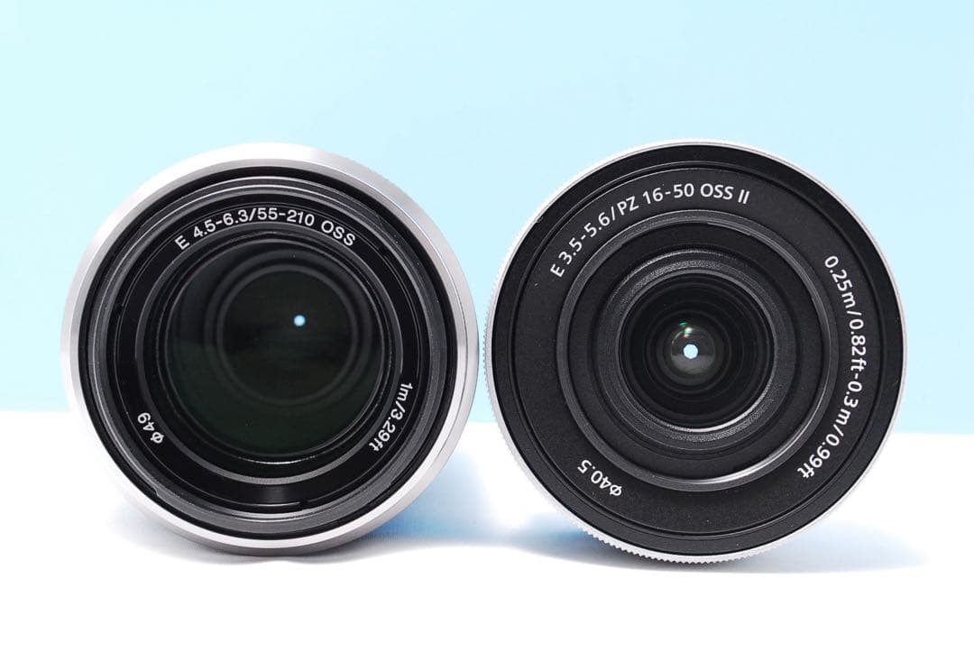 【新品級美品】SONY ZV-E10Ⅱ ダブルズームセット ホワイト 付属品完備