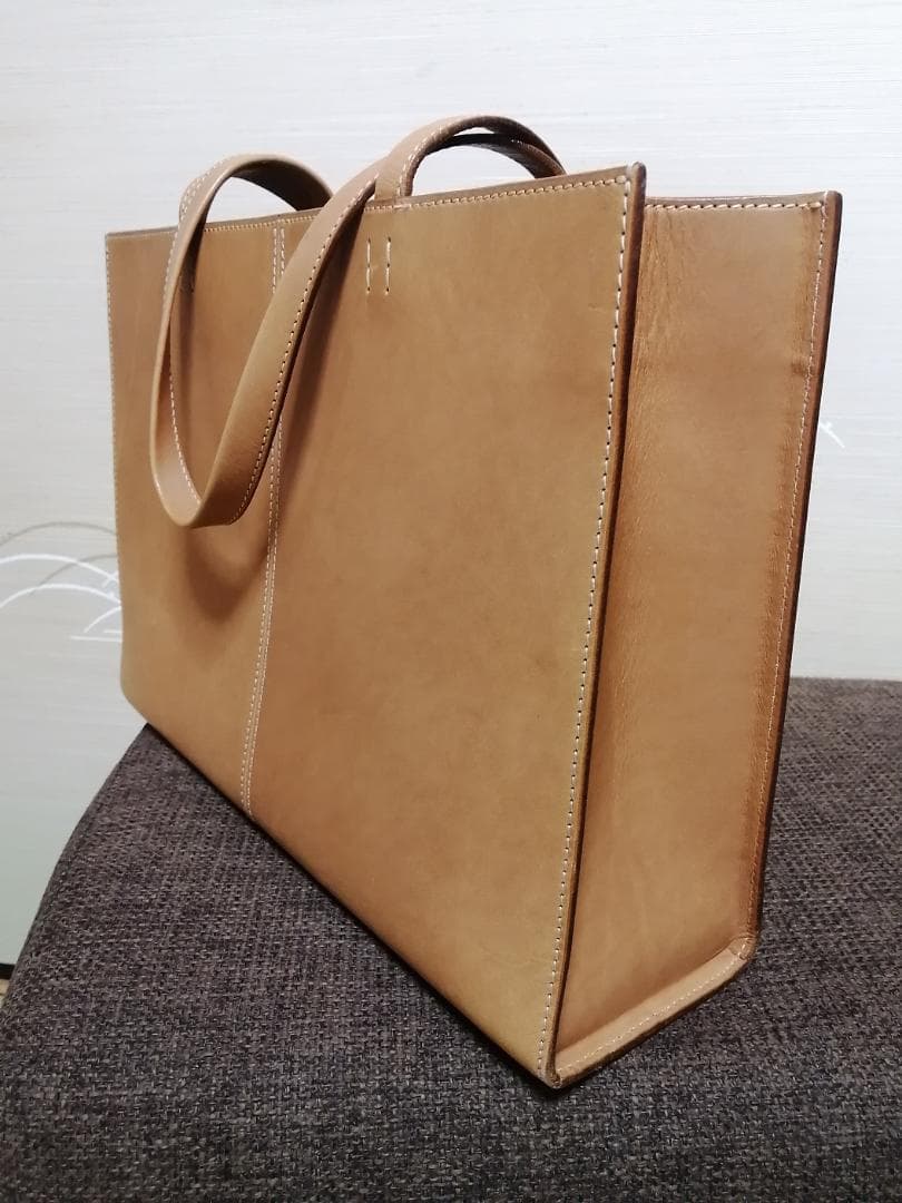 土屋鞄製ヌメ革トートバッグ